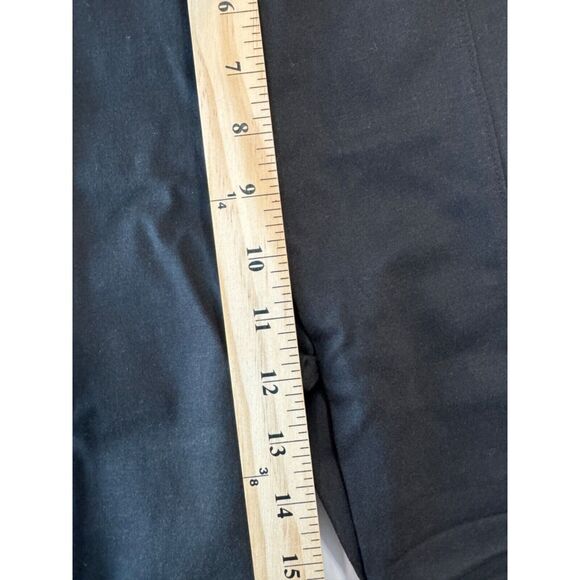 Hill House The Claire Stretch Preppy Academia Casual Black Pant NWT Small - Picture 6 of 8